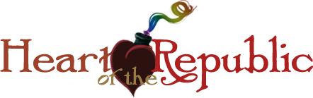 Heart of the Republic lovebomb pridesmoke logo
